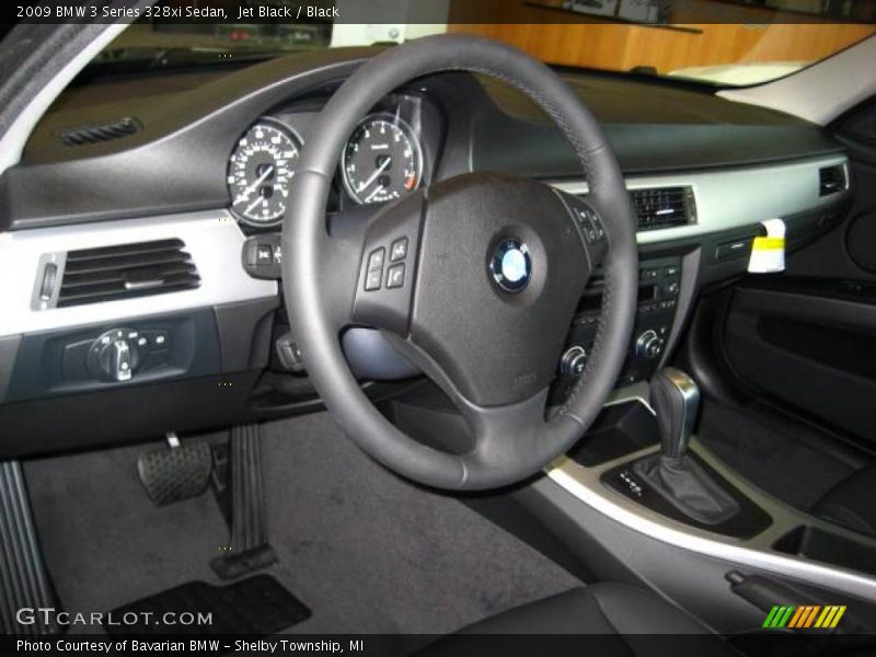 Jet Black / Black 2009 BMW 3 Series 328xi Sedan