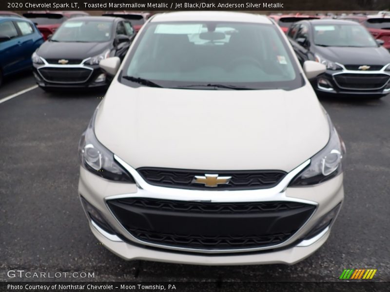 Toasted Marshmallow Metallic / Jet Black/Dark Anderson Silver Metallic 2020 Chevrolet Spark LT
