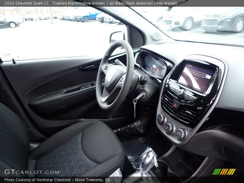 Toasted Marshmallow Metallic / Jet Black/Dark Anderson Silver Metallic 2020 Chevrolet Spark LT