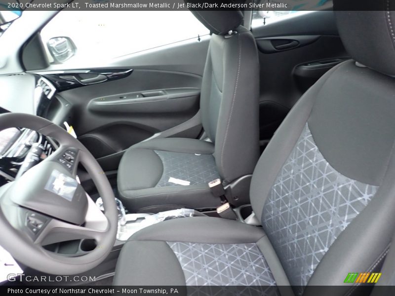 Toasted Marshmallow Metallic / Jet Black/Dark Anderson Silver Metallic 2020 Chevrolet Spark LT