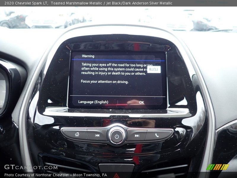 Toasted Marshmallow Metallic / Jet Black/Dark Anderson Silver Metallic 2020 Chevrolet Spark LT