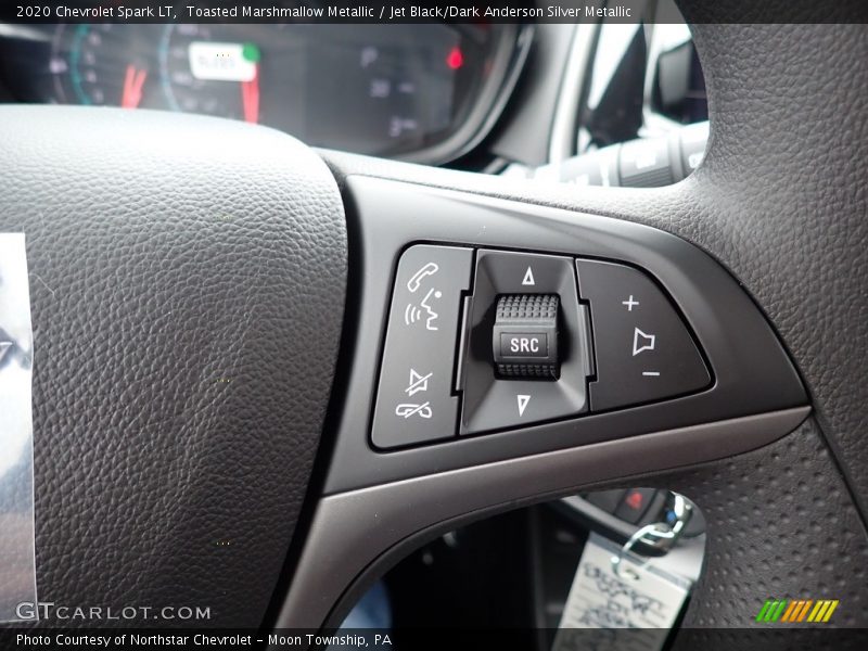 Toasted Marshmallow Metallic / Jet Black/Dark Anderson Silver Metallic 2020 Chevrolet Spark LT