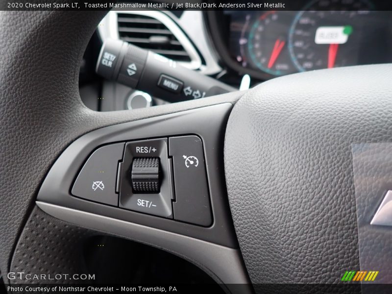 Toasted Marshmallow Metallic / Jet Black/Dark Anderson Silver Metallic 2020 Chevrolet Spark LT