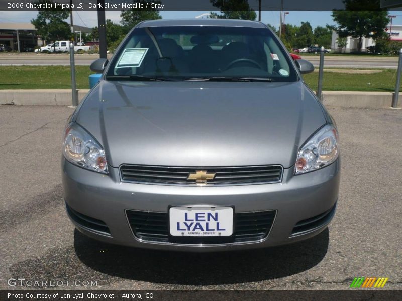 Dark Silver Metallic / Gray 2006 Chevrolet Impala LS