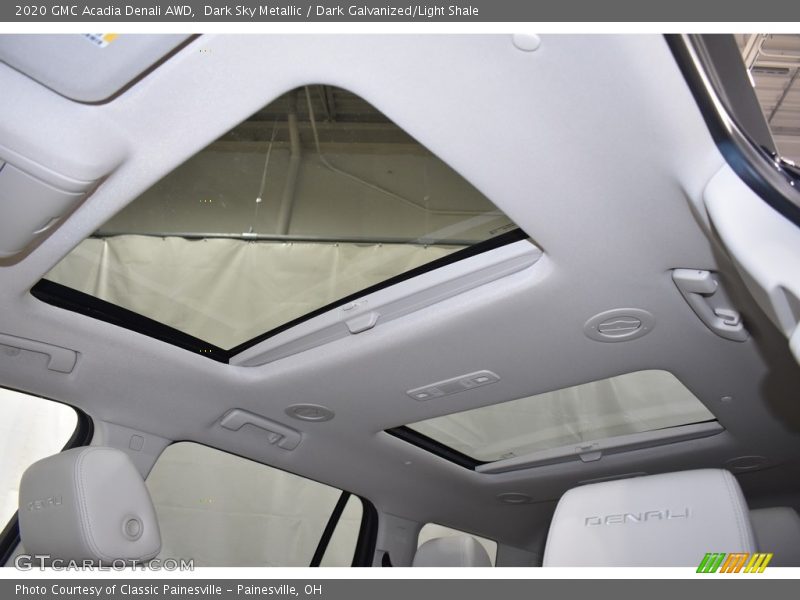 Dark Sky Metallic / Dark Galvanized/Light Shale 2020 GMC Acadia Denali AWD