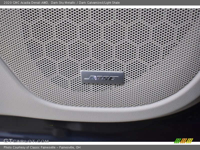 Dark Sky Metallic / Dark Galvanized/Light Shale 2020 GMC Acadia Denali AWD