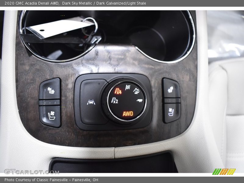 Dark Sky Metallic / Dark Galvanized/Light Shale 2020 GMC Acadia Denali AWD