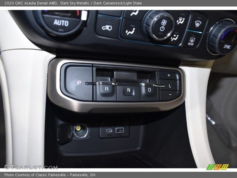 Dark Sky Metallic / Dark Galvanized/Light Shale 2020 GMC Acadia Denali AWD