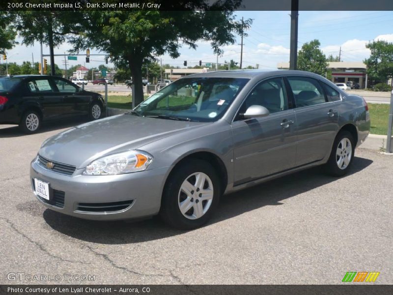 Dark Silver Metallic / Gray 2006 Chevrolet Impala LS