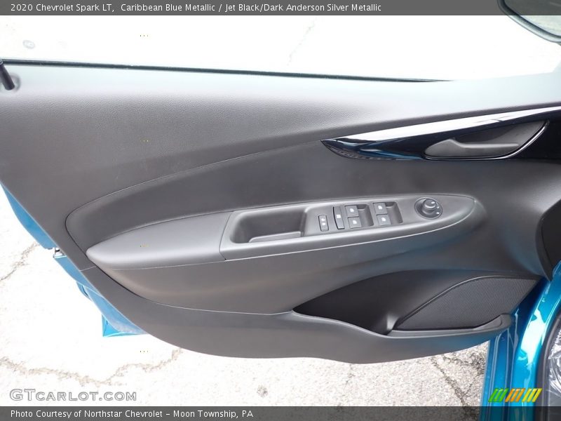 Caribbean Blue Metallic / Jet Black/Dark Anderson Silver Metallic 2020 Chevrolet Spark LT