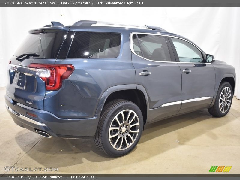 Dark Sky Metallic / Dark Galvanized/Light Shale 2020 GMC Acadia Denali AWD