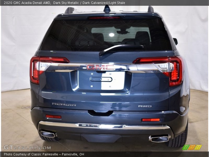 Dark Sky Metallic / Dark Galvanized/Light Shale 2020 GMC Acadia Denali AWD