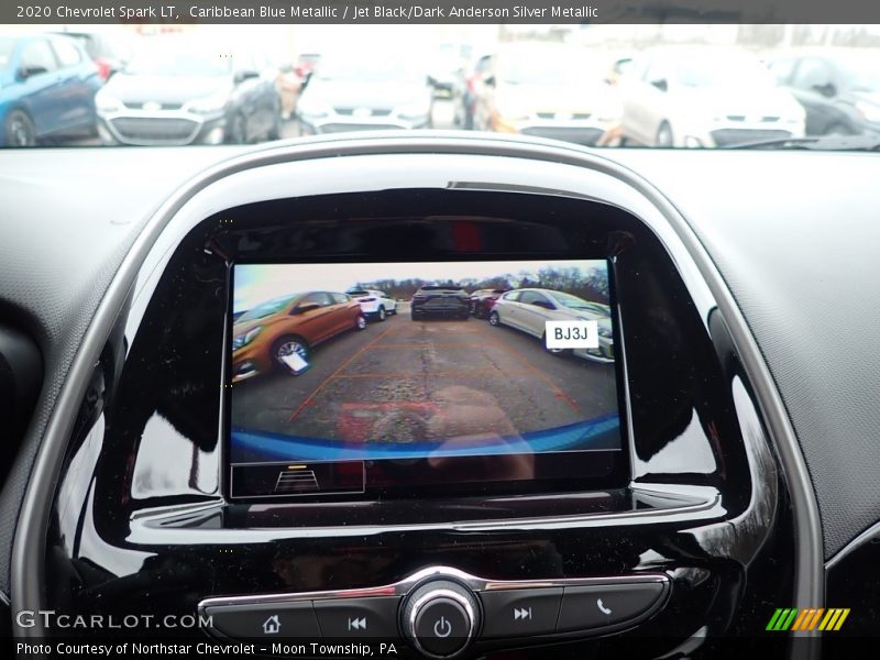 Caribbean Blue Metallic / Jet Black/Dark Anderson Silver Metallic 2020 Chevrolet Spark LT