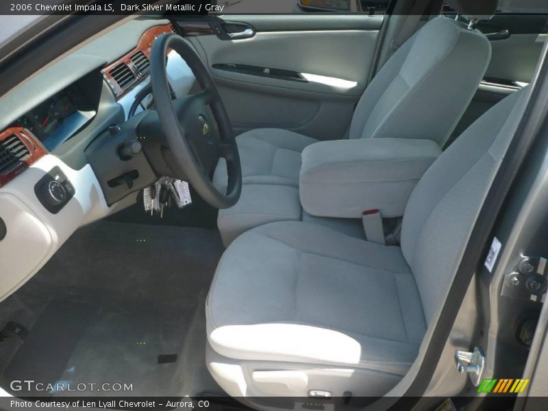 Dark Silver Metallic / Gray 2006 Chevrolet Impala LS