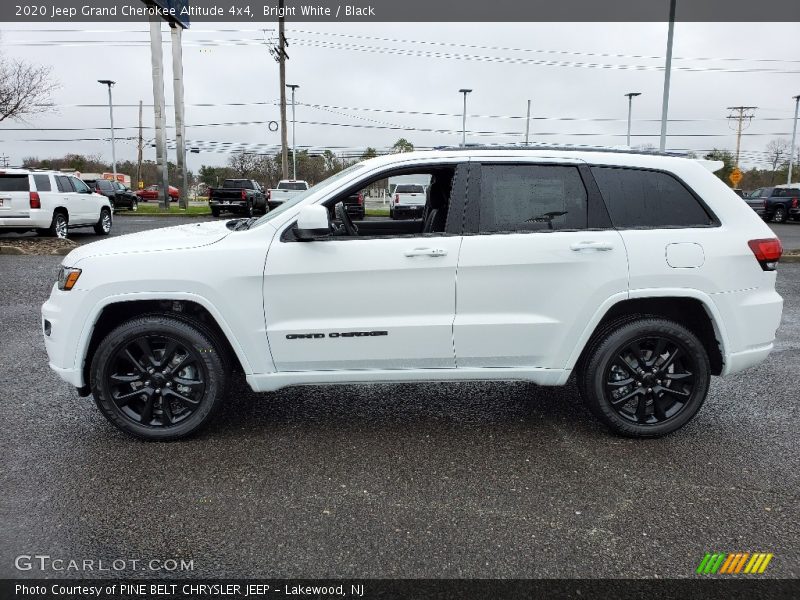 Bright White / Black 2020 Jeep Grand Cherokee Altitude 4x4