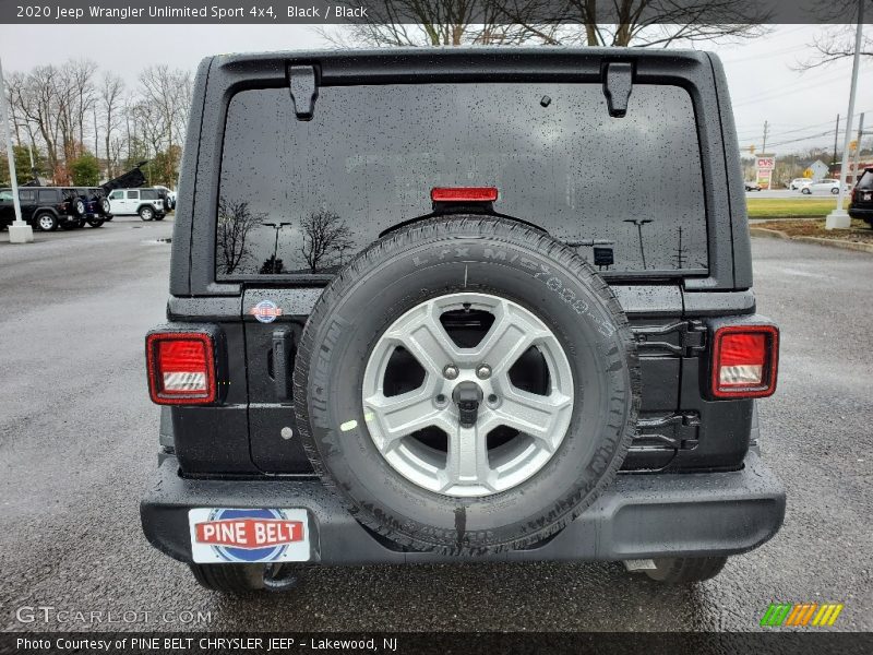 Black / Black 2020 Jeep Wrangler Unlimited Sport 4x4