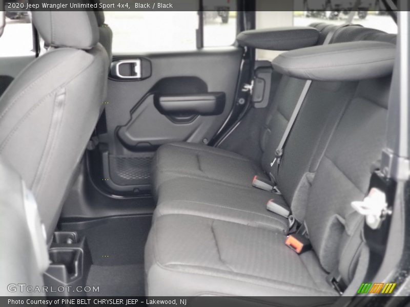 Black / Black 2020 Jeep Wrangler Unlimited Sport 4x4
