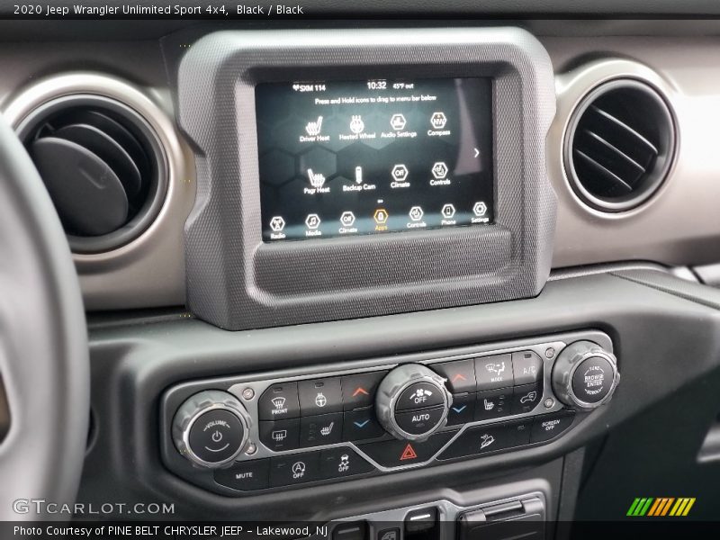Black / Black 2020 Jeep Wrangler Unlimited Sport 4x4