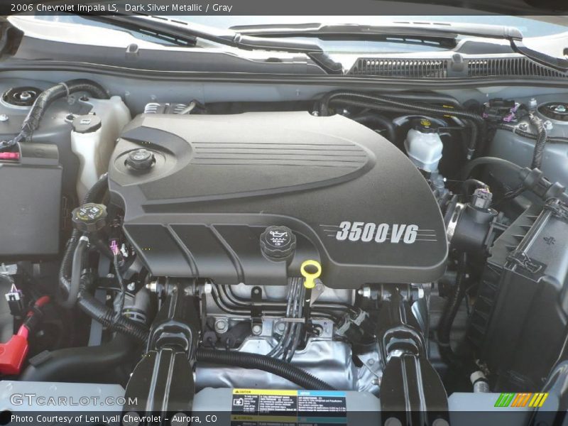 Dark Silver Metallic / Gray 2006 Chevrolet Impala LS