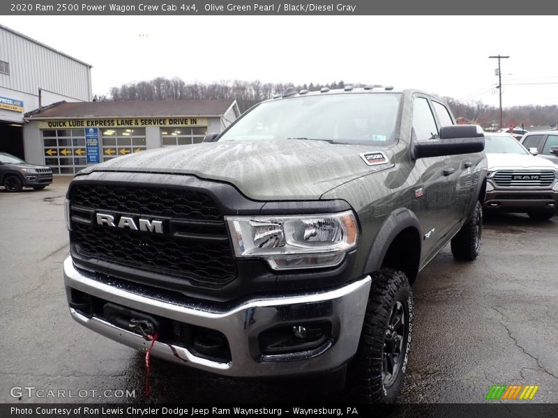 Olive Green Pearl / Black/Diesel Gray 2020 Ram 2500 Power Wagon Crew Cab 4x4