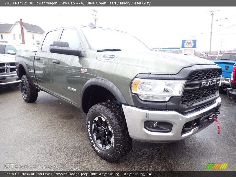 Olive Green Pearl / Black/Diesel Gray 2020 Ram 2500 Power Wagon Crew Cab 4x4