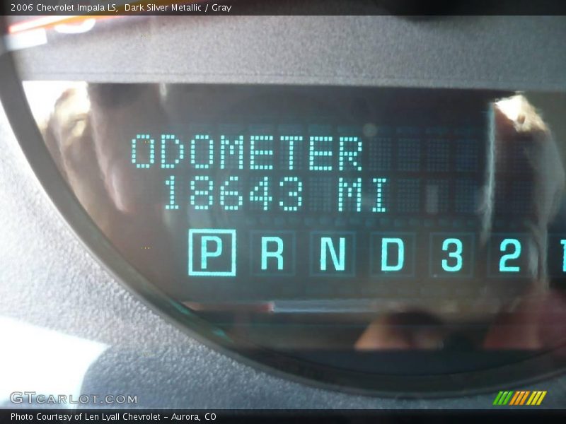 Dark Silver Metallic / Gray 2006 Chevrolet Impala LS