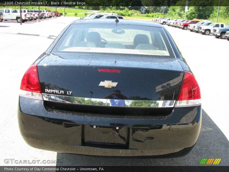 Black / Neutral Beige 2006 Chevrolet Impala LT