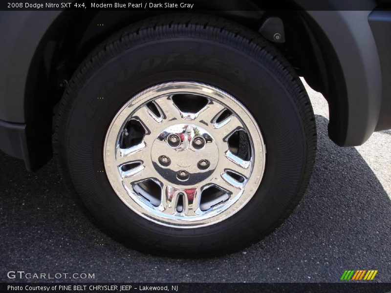 Modern Blue Pearl / Dark Slate Gray 2008 Dodge Nitro SXT 4x4
