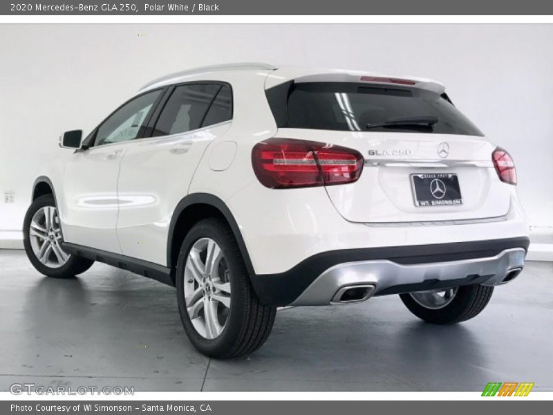 Polar White / Black 2020 Mercedes-Benz GLA 250