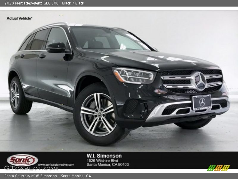 Black / Black 2020 Mercedes-Benz GLC 300