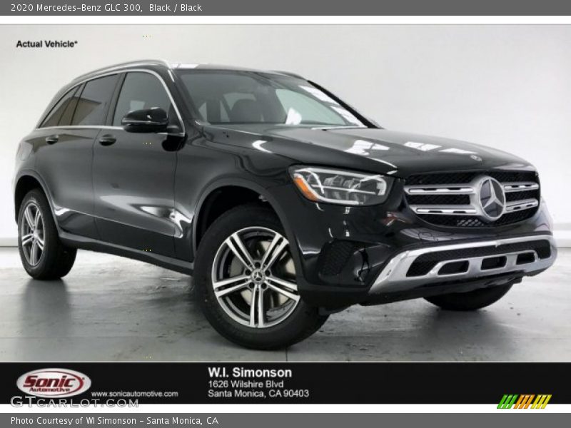 Black / Black 2020 Mercedes-Benz GLC 300