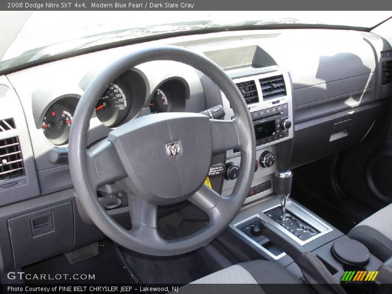 Modern Blue Pearl / Dark Slate Gray 2008 Dodge Nitro SXT 4x4