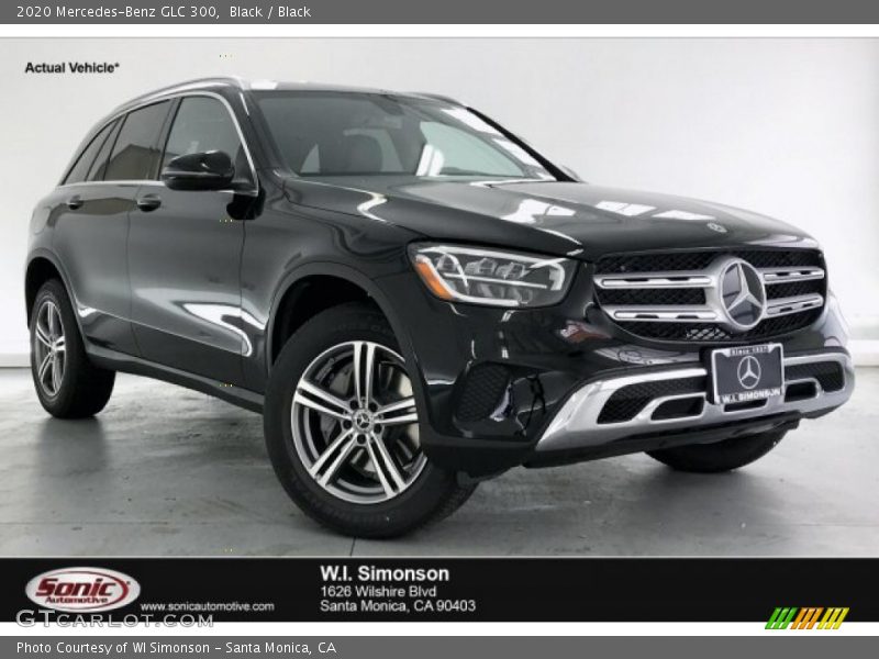 Black / Black 2020 Mercedes-Benz GLC 300