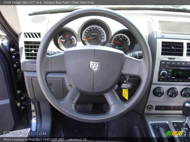 Modern Blue Pearl / Dark Slate Gray 2008 Dodge Nitro SXT 4x4