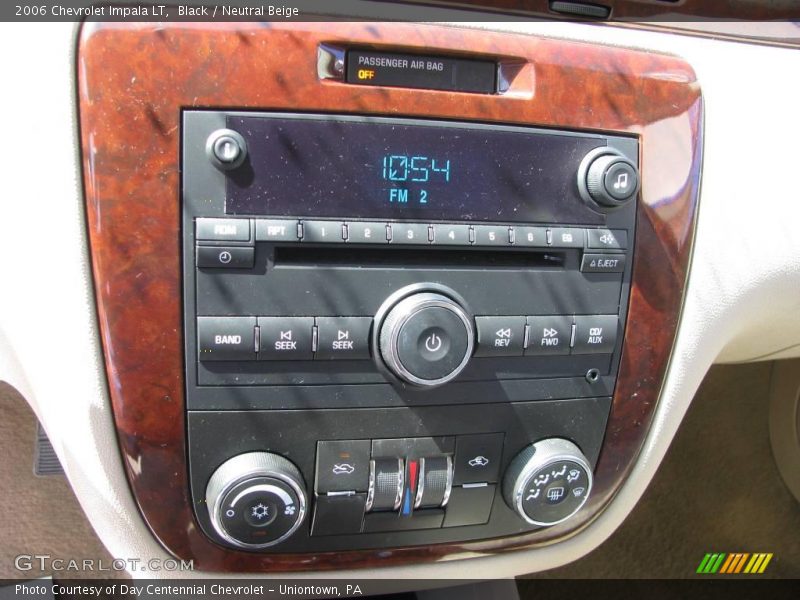 Black / Neutral Beige 2006 Chevrolet Impala LT