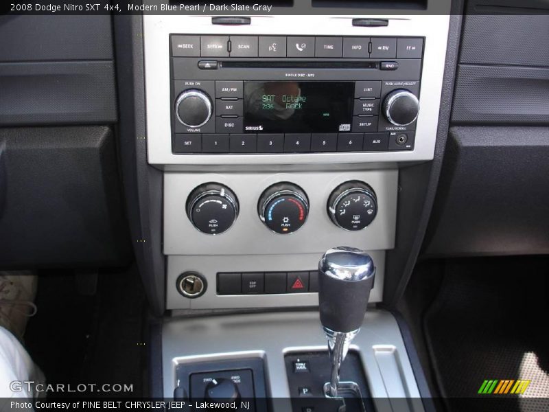 Modern Blue Pearl / Dark Slate Gray 2008 Dodge Nitro SXT 4x4