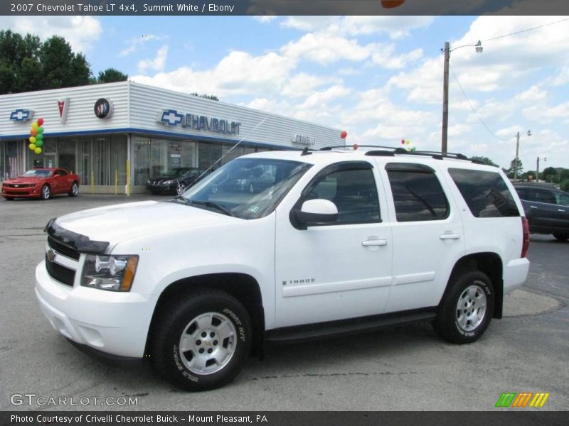 Summit White / Ebony 2007 Chevrolet Tahoe LT 4x4