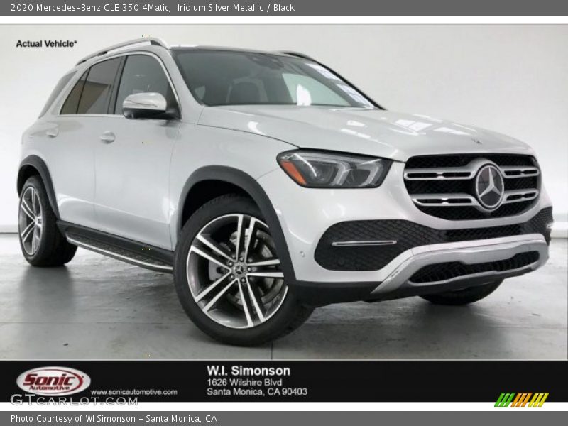 Iridium Silver Metallic / Black 2020 Mercedes-Benz GLE 350 4Matic