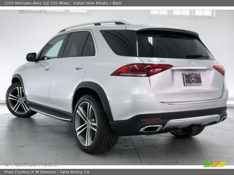 Iridium Silver Metallic / Black 2020 Mercedes-Benz GLE 350 4Matic