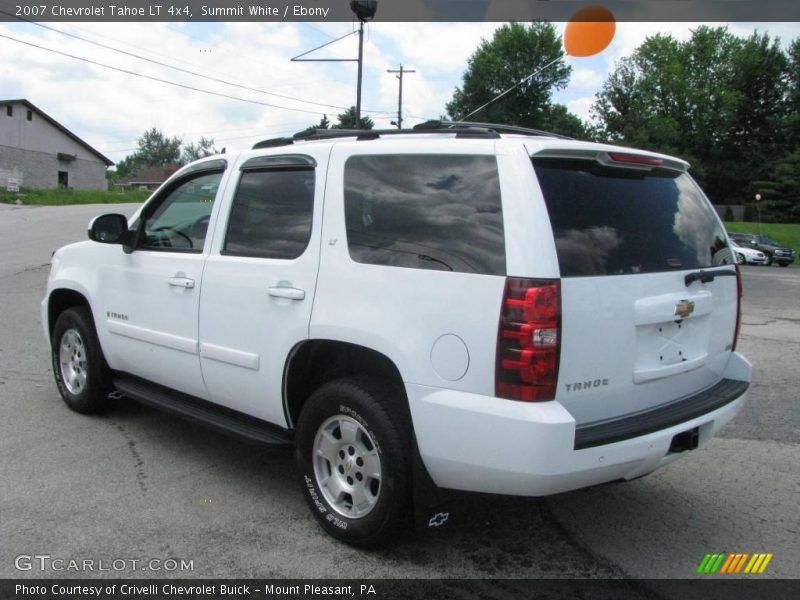 Summit White / Ebony 2007 Chevrolet Tahoe LT 4x4