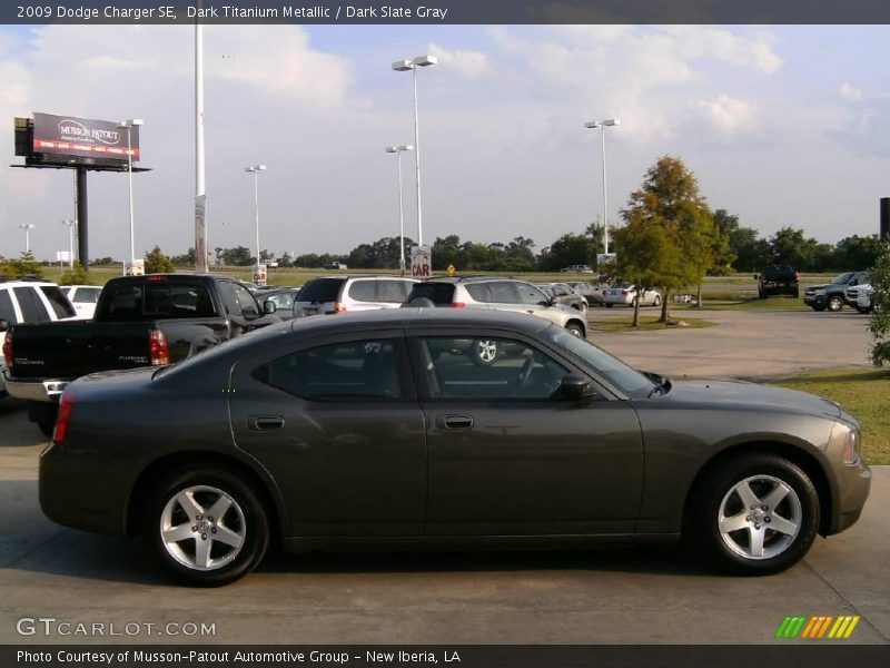 Dark Titanium Metallic / Dark Slate Gray 2009 Dodge Charger SE