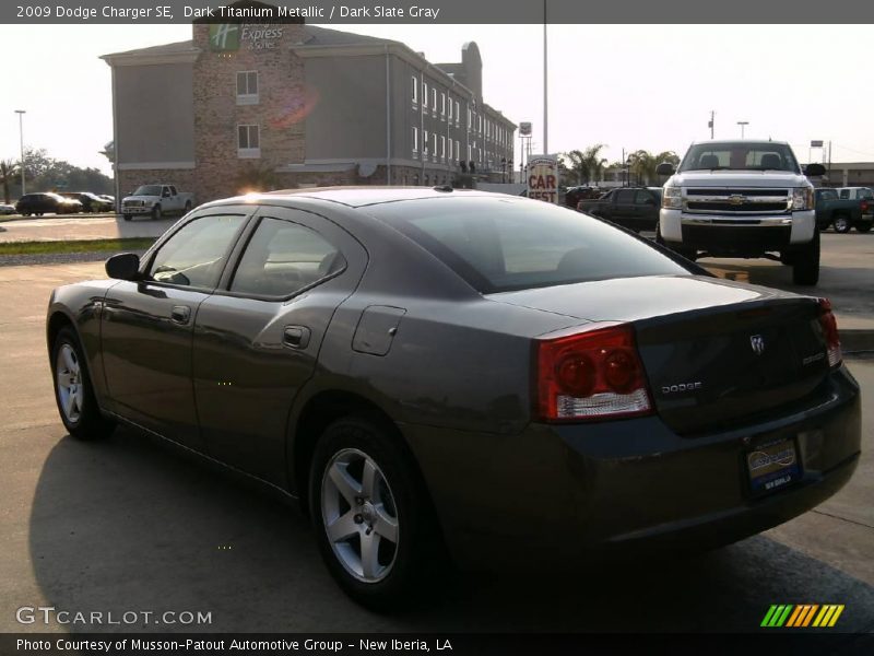 Dark Titanium Metallic / Dark Slate Gray 2009 Dodge Charger SE