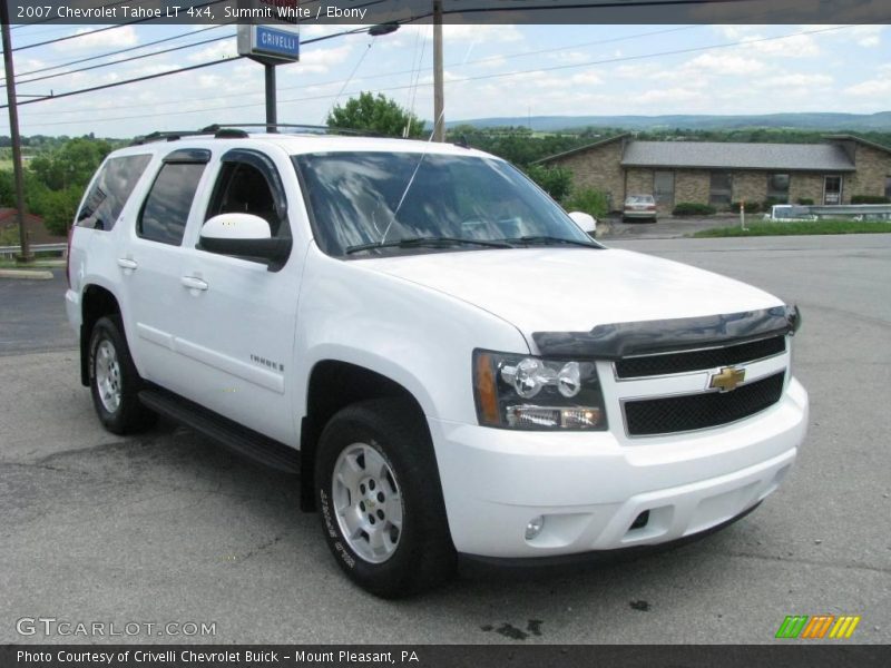 Summit White / Ebony 2007 Chevrolet Tahoe LT 4x4