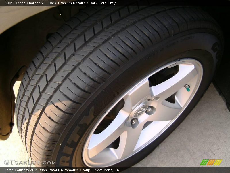 Dark Titanium Metallic / Dark Slate Gray 2009 Dodge Charger SE