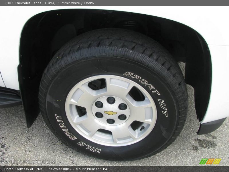 Summit White / Ebony 2007 Chevrolet Tahoe LT 4x4