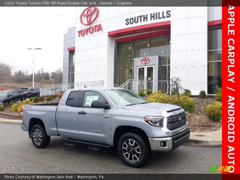 Cement / Graphite 2020 Toyota Tundra TRD Off Road Double Cab 4x4