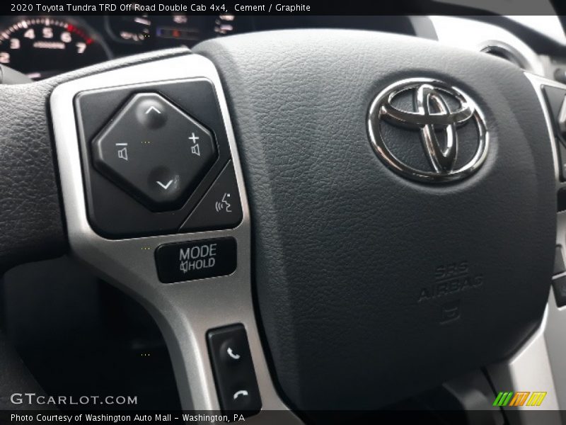 Cement / Graphite 2020 Toyota Tundra TRD Off Road Double Cab 4x4