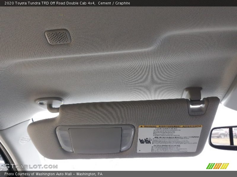 Cement / Graphite 2020 Toyota Tundra TRD Off Road Double Cab 4x4