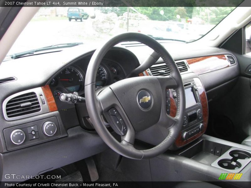 Summit White / Ebony 2007 Chevrolet Tahoe LT 4x4