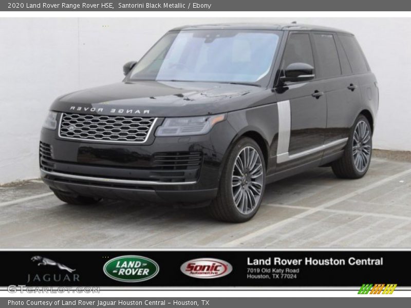 Santorini Black Metallic / Ebony 2020 Land Rover Range Rover HSE